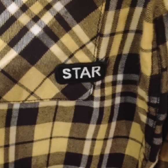 Yellow and Black Plaid Zara Boys Casual Shirt - Picture 4 of 7